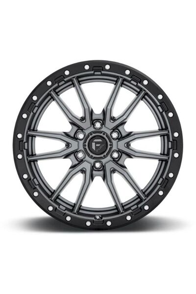 Fuel Rebel D680 20x10 Jant | Mat Antrasit & Siyah Ring, 6x139.7mm , 18mm Offset