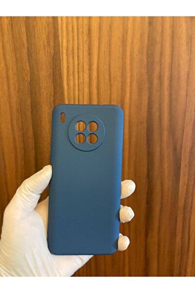Newon HUAWEİ NOVA 8İ İÇİ KADİFE/SÜET PREMİUM SİLİKON TELEFON KILIFI(LACİVERT)