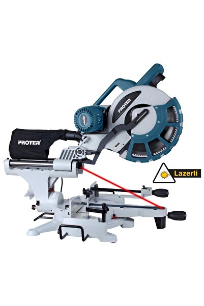 Proter PR 305 RADİAL 305 MM 2000 W KIZAKLI GÖNYE KESME MAKİNASI