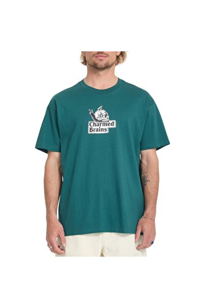 Volcom ΜΠΛΟΥΖΑΚΙ  "CHARMED BRAINS " ΠΡΑΣΙΝΟ ΡΙΦΛΕ L
