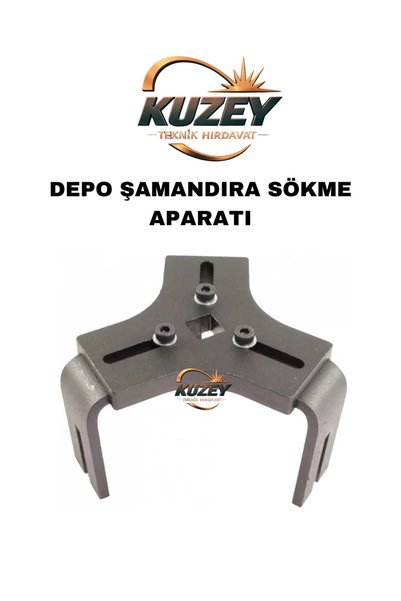 Kuzey DEPO ŞAMANDRA SÖKME APARATI