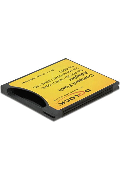 DELOCK Adaptor compact Flash Negru