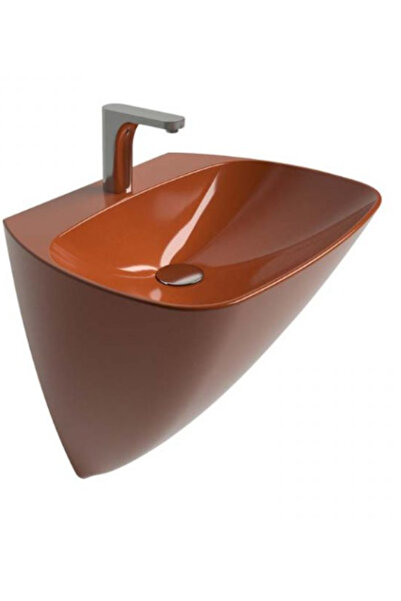 Newarc LOFT MONOBLOK LAVABO PARLAK TURUNCU