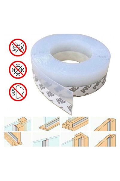 evimdeyokyok Door Window Wind Breaker Heat Insulation Tape 3 Meters
