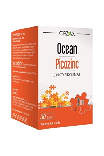 Orzax أوشن بيكوزنك زنك 30 قرص