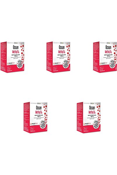 Orzax Ocean Methyl B12 Methylcobalamin 1000 Ug 5 ml Pack of 5