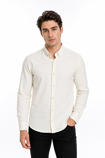 FOTERMAN Men's Sport Slim Fit Long Sleeve Shirt Bgl-St05441