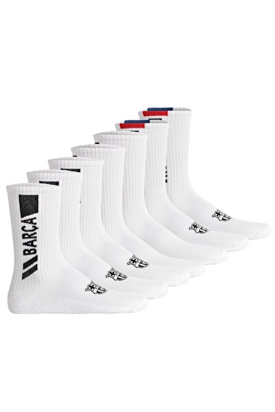 FC BARCELONA Unisex Socken, 7er-Pack - Tennissocken, Schriftzug-Logo, Baumwol...