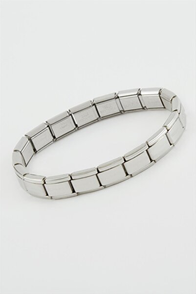 ZERO LAND Ilkeshop Italian Steel (92031) Bracelet-Silver Color