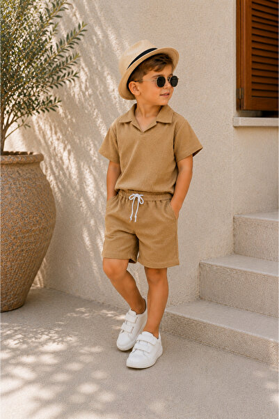 vera kids dečiji set u lanenom stilu