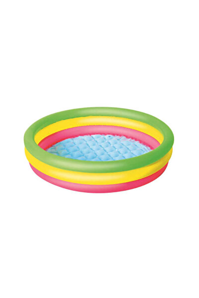 UZUNKAYA HOME Bestway 3 Ring Colorful Round Pool