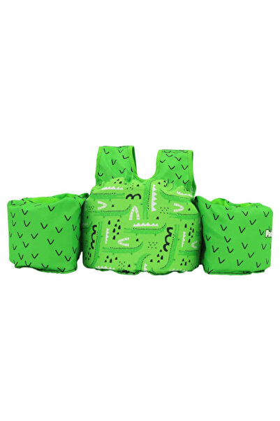 UZUNKAYA HOME Sunman Green Life Jacket with Sleeves