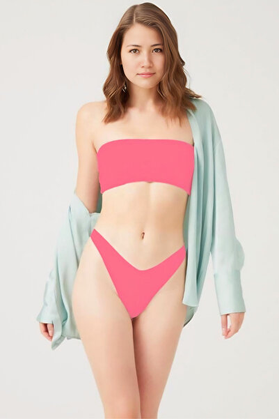 Homay 3-Pack Pastel Neon Laser Cut Brazilian Panties