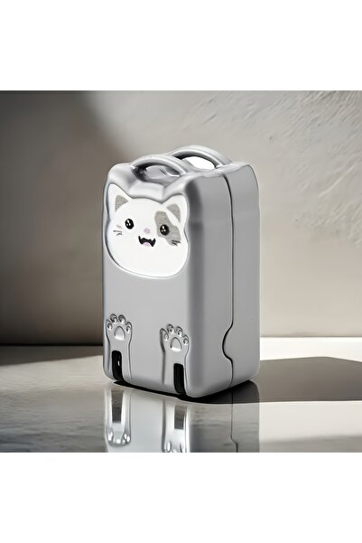 Choice1 Silvery Exquisite Kitten Keychain Foldable Nail Clipper Stainless Ste...