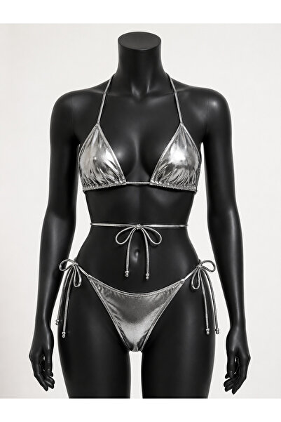 Maser Silver Glow Üçgen Bikini Takımı