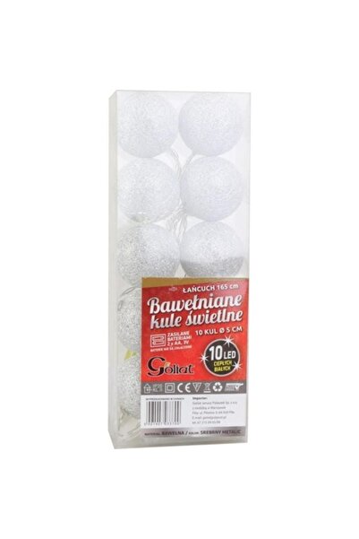 Goliat Instalație decorativă, Goliat, 10 LED-uri, 5cm, lungime cablu 165cm