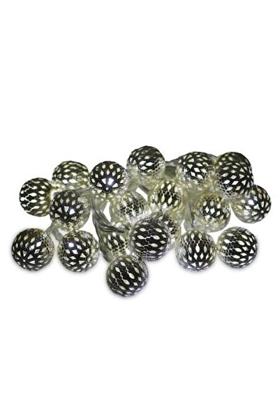 Goliat Garland with 20 metallic globes, Goliat, 2.5x2.5cm, battery powered, l...
