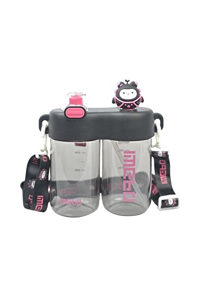 ONMART Twin Compartment Water Bottle| Carry Two Beverages| Ideal for Twins| S...