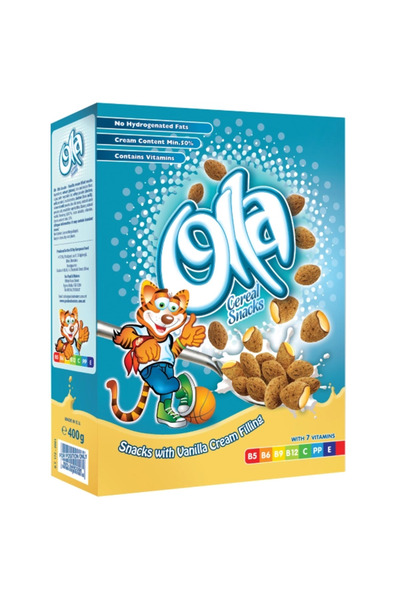 olla Cereale – Alunițe Umplute cu Cremă de Vanilie 400 g