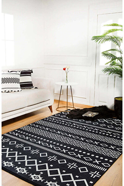 halinet Halı.Net White Modern Washable Non-Slip Living Room Carpet Haln-Hln887