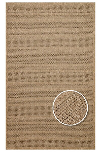 halinet Halı.Net Beige Modern Washable Non-Slip Living Room Carpet Eco-Salda-...