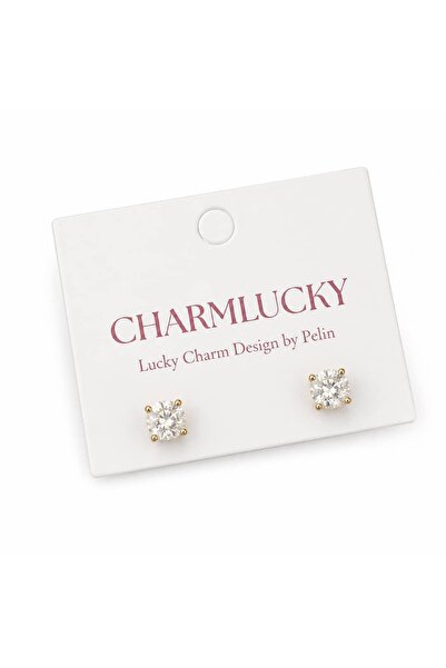 CHARMLUCKY Special Series Single Stone Earrings