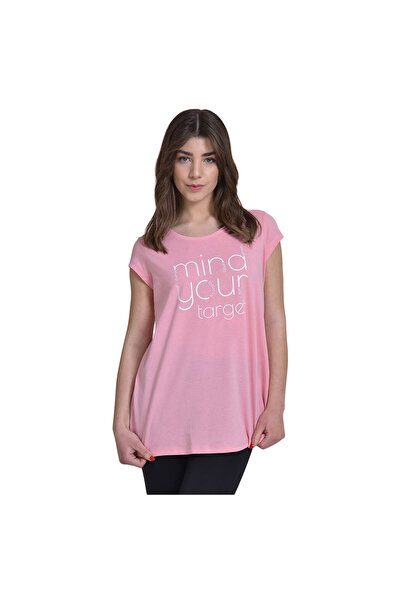 Target Tricou lung cu mânecă scurtă pentru femei " A "   Tricotaj s...