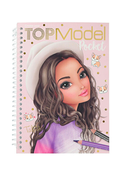TOYFEST Top Model Pocket Spiral Not Defteri | Kız Çocuk Çizim Günlük Planlayı...