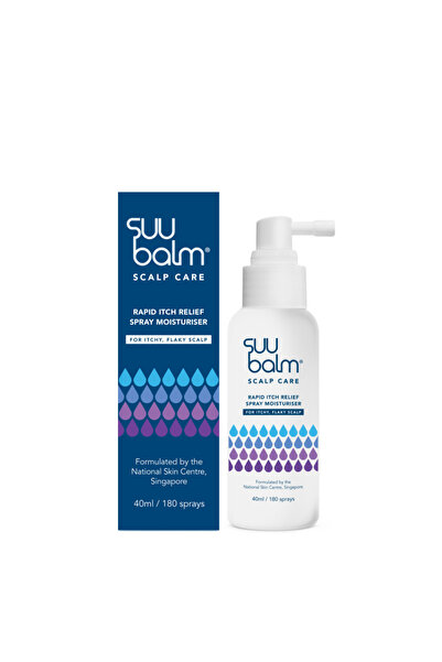 Suu Balm Rapid Itch Relief Scalp Spray Moisturiser 40ml