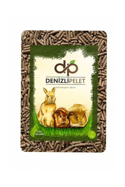 Denizli Pelet Tavşan Kemirgen Pelet Yemi 2kg