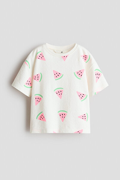 H&M Pamuklu Tişört