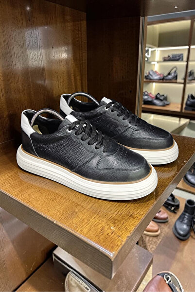 VİVA SHOES أحذية رجالية عادية من الجلد الطبيعي إيفا سول