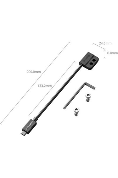 SmallRig 5078 - USB-C καλώδιο δεδομένων (αρσενικό σε θηλυκό)