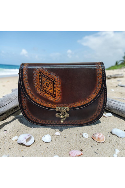 MelAlp Women's Genuine Leather Shoulder Bag Handmade