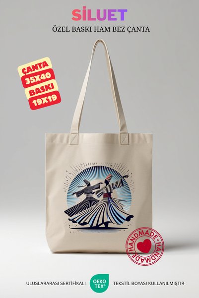 SİLUET Raw Cloth Bag