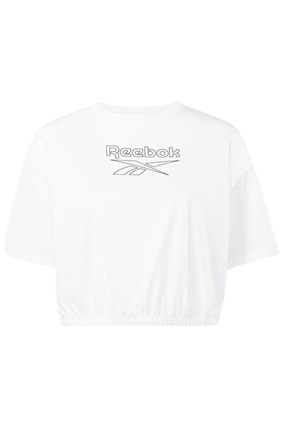 Reebok Femei& # x27;s Tricou Identity cu mânecă scurtă, croială boxy, mărimea L
