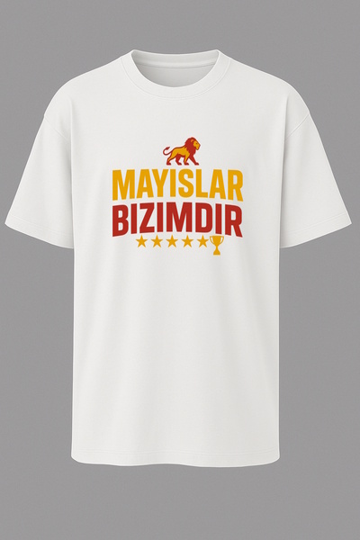 Elvellon Oversize, Unisex, Mayıslar Bizimdir, Solo il Gala, GS, Gala Tişört