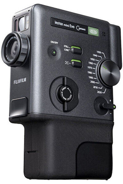 Fujifilm Instax Mini Evo Κινηματογραφική Φωτογραφική Μηχανή Μαύρη