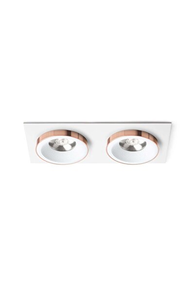 Rendl Light Studio RENDL SHARM SQ II încastrat maro/aur perlat 230V LED 2x10W...