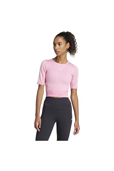 adidas Femei& # Tricou Aeroknit cu mânecă scurtă, mărimea XS
