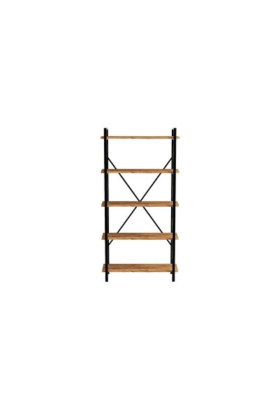 OEM Bibliotecă industrială 90x33.5x180 cm – 100% MDF melaminat, Metal electro...