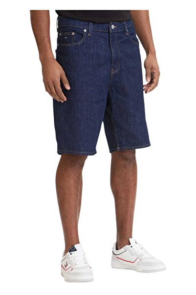 Tommy Hilfiger Ανδρική Τζιν Βερμούδα Navy Μπλε Tommy Jeans DM0DM22974-1BK