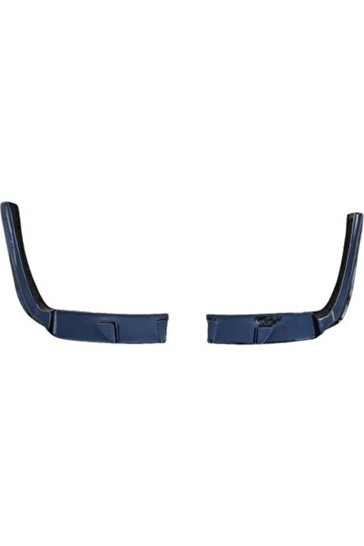 DELUXETUNING Exterior Rear Bumper Diffuser Set 2 Universal Extensions, Lip, C...
