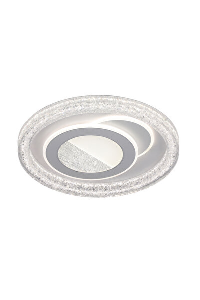 Italux Plafonieră LED TEMPIO, montaj aparent, 55W 6875lm, rotundă de 50cm, ac...