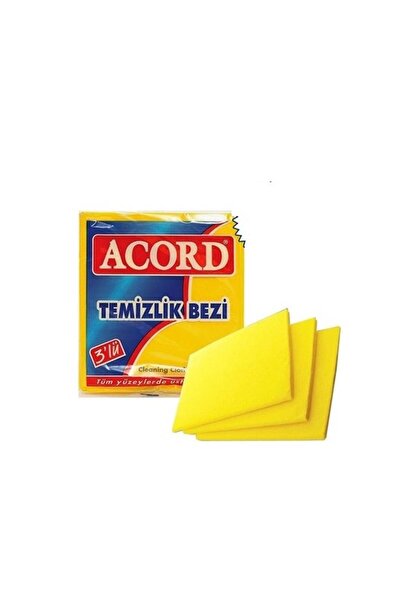Generic Brand قطعة قماش للتنظيف مقاس 35x40 سم 3 قطع باللون الأصفر Royaleks-NR...