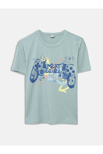 LC Waikiki Tricou de băieți cu guler rotund