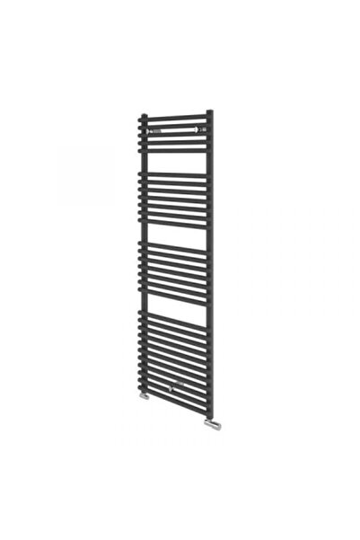 Lazzarini Radiator portprosop de baie, negru mat, oțel, drept, Lazzarini, Cat...