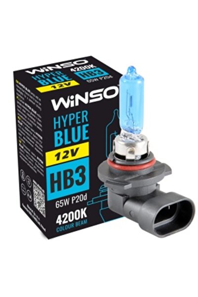 Aftermarket Bec Halogen Winso Hyper Blue HB3 - 12V, 65W P20d ●   4200K