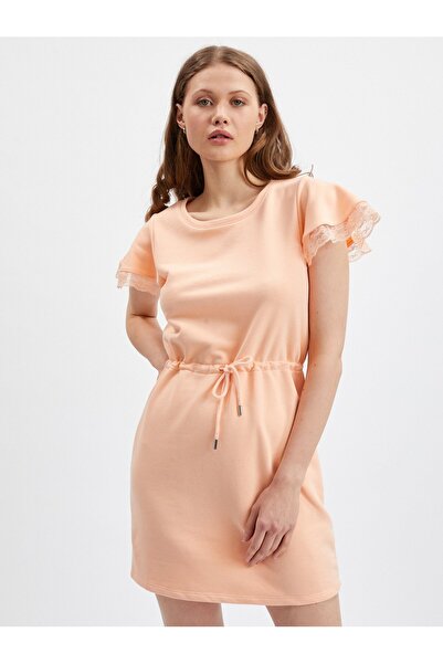 ORSAY Rochie hanorac de damă caisă