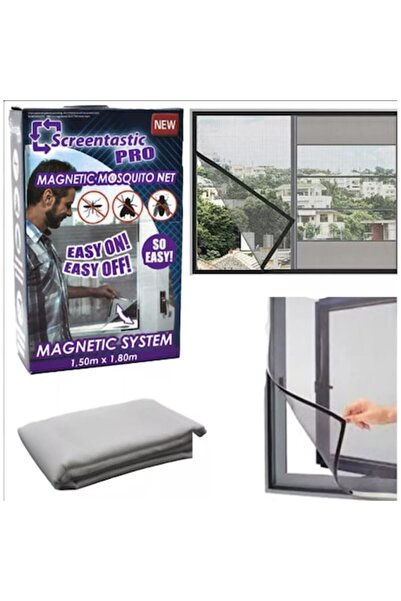 OEM Plasa anti insecte magnetica pentru usa sau ferestre, Inchidere automata,...